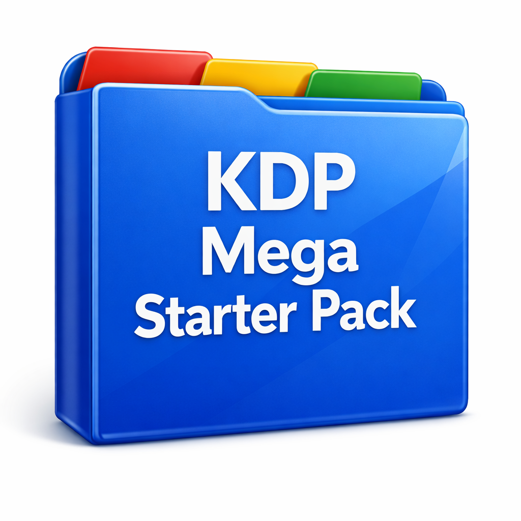 KDP Mega Starter Pack (Downloads + Mini Course)
